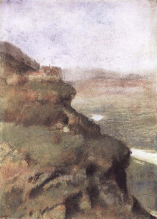 Landscape with Rocky Cliffs